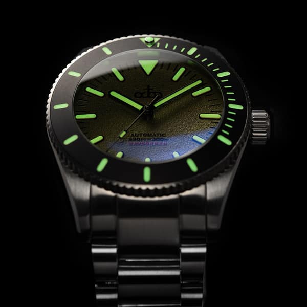 Havsörnen – Moss Green Watch with Stainless Steel Bracelet